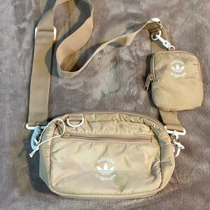 Adidas Tan Crossbody Bag Duo